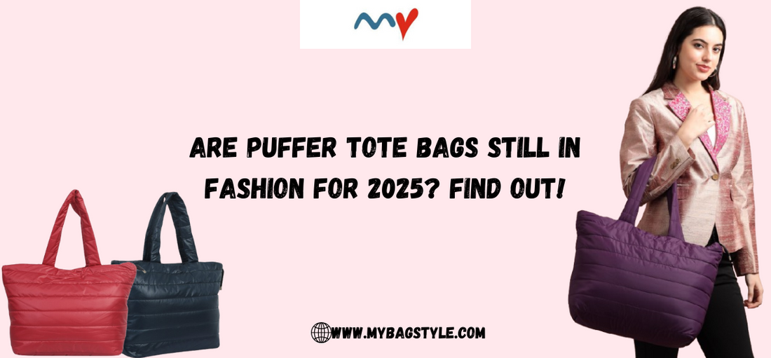 Puffer tote bags