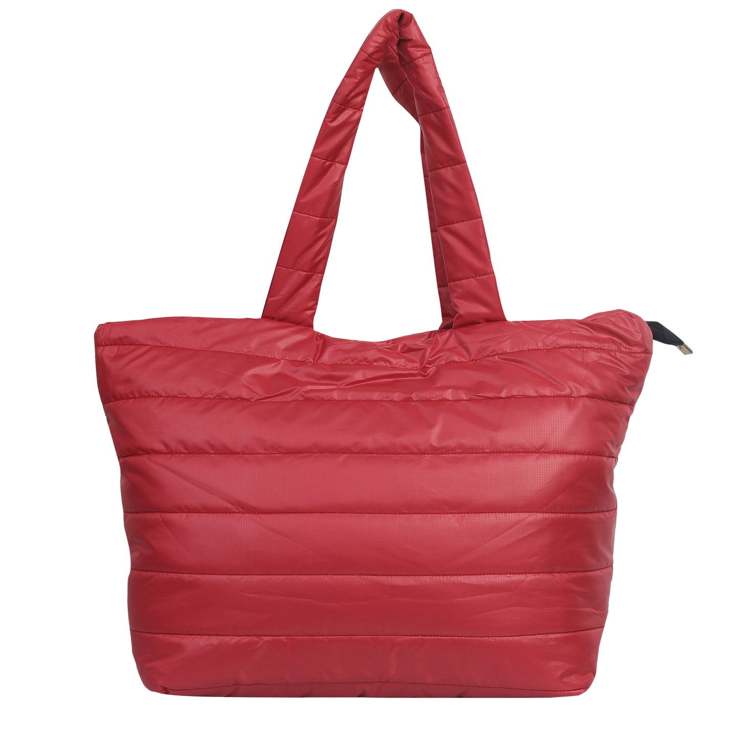  Quilted Stripes Red hand Bag 