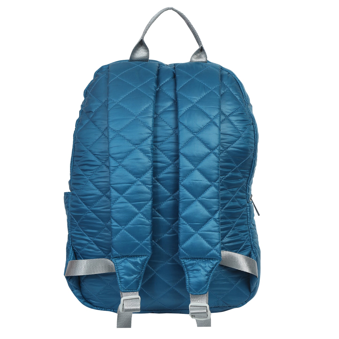 Quilted Light Blue Backpack